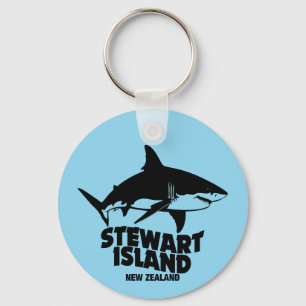 Chaveiro Mergulho com Tubarões - Ilha Stewart