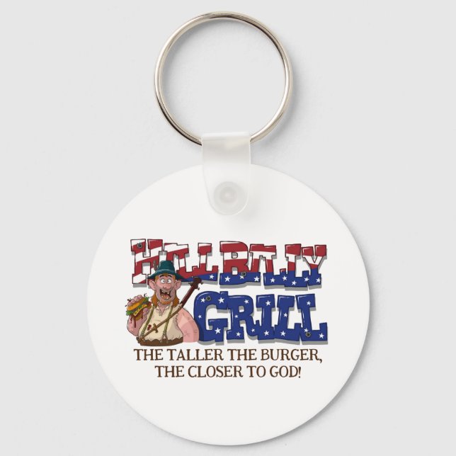 Chaveiro Mergulho HillBilly Grill Dinamarca Chaveiro! (Frente)