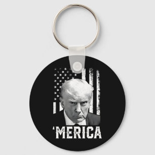 Chaveiro Merica Trump Happy 4 De Julho Bandeira Americana T