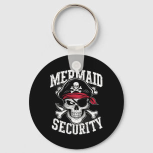 Chaveiro Mermaid Security Pirate Pai Irmão Halloween