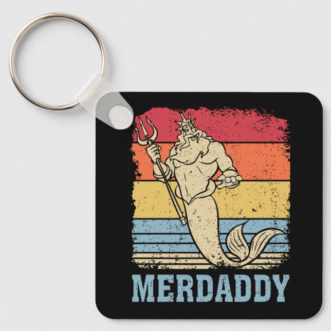 Chaveiro Merman Mermaid Pai Fish Padre (Frente)