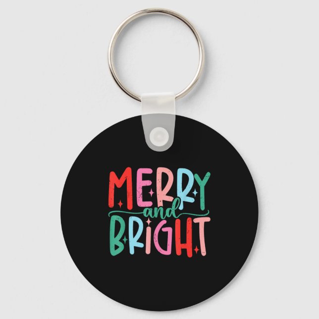 Chaveiro Merry &amp; Bright Moody &amp; Uptight Matching Co (Frente)