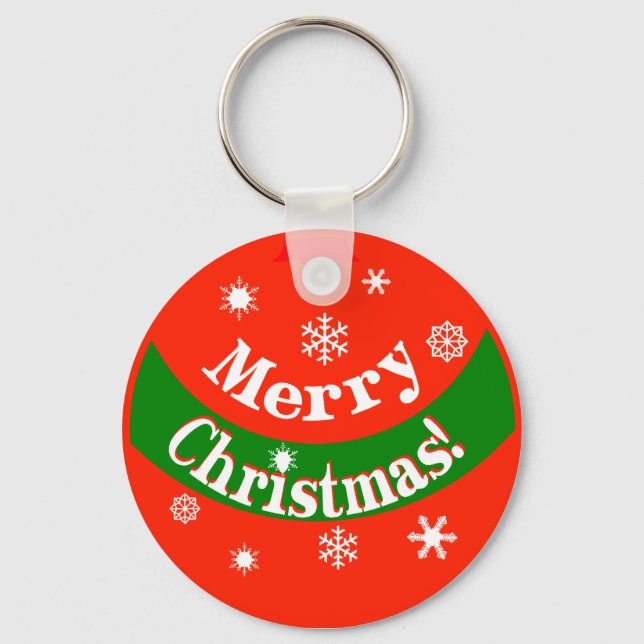 Chaveiro Merry Christmas Key Chain (Frente)