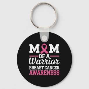 Chaveiro Mês de consciência do câncer de mama Mãe De Um Pin