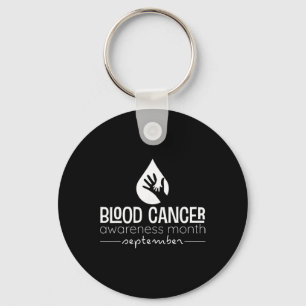 Chaveiro mês de sensibilização para o cancer sanguíneo obse