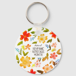 Chaveiro MÊS DO PATRIMÔNIO HISPÂNICO Nacional