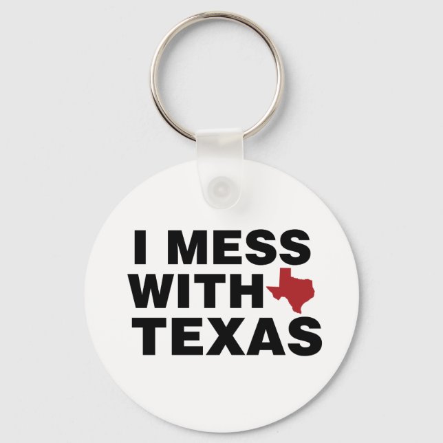 Chaveiro Mess com o Texas (Frente)