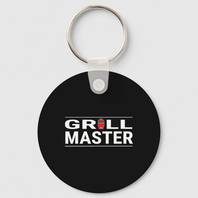 Chaveiro Mestre da Grelha Kamado Estilo Bbq Churrasco Pitma (Frente)
