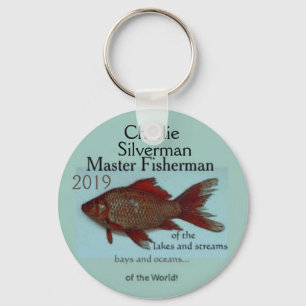 Chaveiro "Mestre Pescador" do Mundo!Personalizado