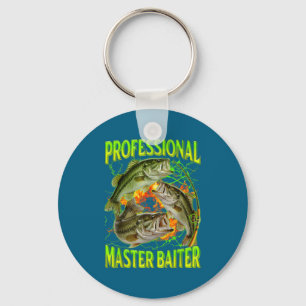 Chaveiro Mestre Profissional Isca Piada de Pesca Meme Bota