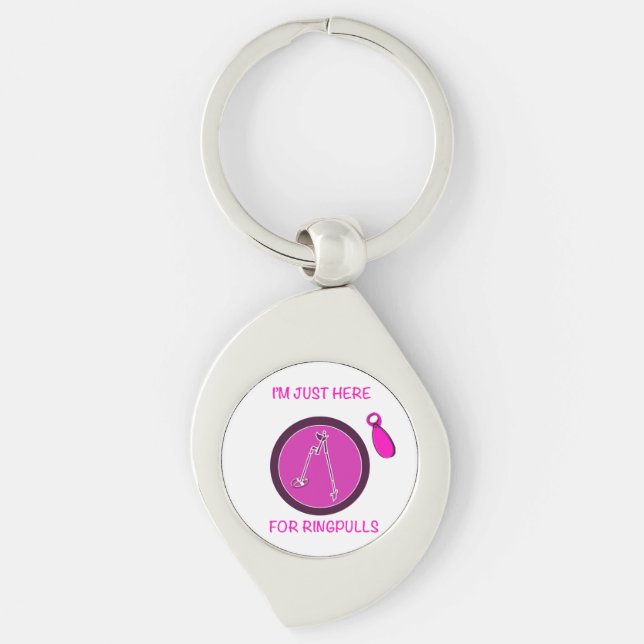 Chaveiro Metal Detecting  (Frente)