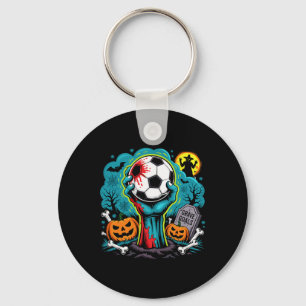 Chaveiro Metas Graves Futebol Zumbi Halloween Para Placa De