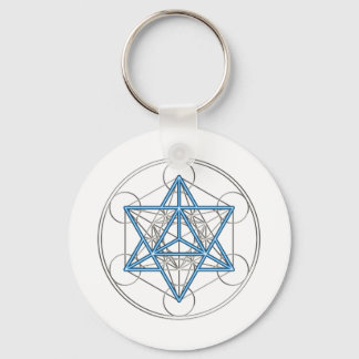 Chaveiro Metatrons Würfel - Merkaba - Stern Tetraeder