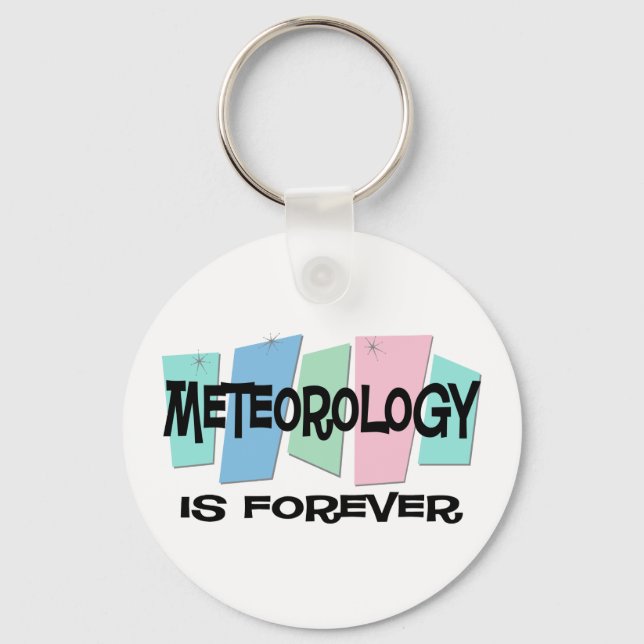 Chaveiro Meteorologia É Para Sempre (Frente)
