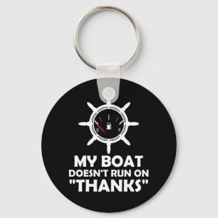 Chaveiro Meu barco não funciona em Obrigados Barco engraç