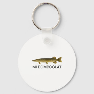 Chaveiro Meu Bomboclat Peixe Engraçado Gíria Jamaicana Gráf