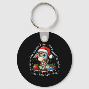 Chaveiro Meu Burrito Saneador Burro de Natal Mexicano Espan