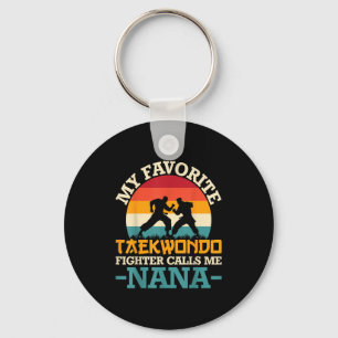 Chaveiro Meu Combatente Favorito Do Taekwondo Me Chama De N