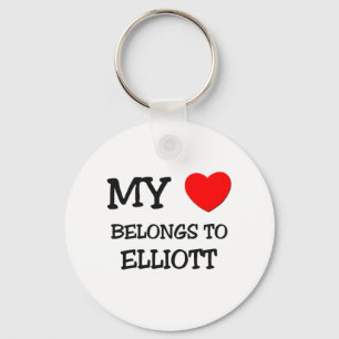 Chaveiro Meu coração pertence a Elliott