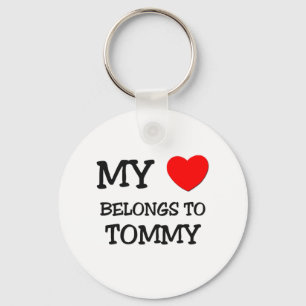 Chaveiro Meu coração pertence a Tommy