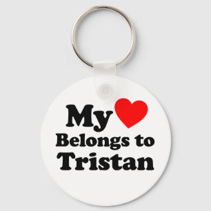 Chaveiro Meu coração pertence a Tristan