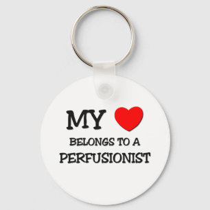 Chaveiro Meu coração pertence a um PERFUSIONIST