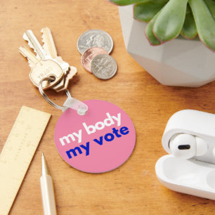 Chaveiro Meu Corpo Meu Voto