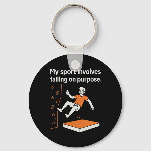 Chaveiro Meu Esporte Envolve Cair De Proposito Subindo Humo (Frente)