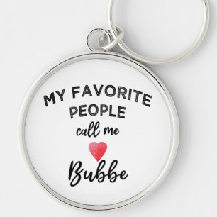 Chaveiro Meu Favorito Me Chama de BUBBE Avó Judia Vovó