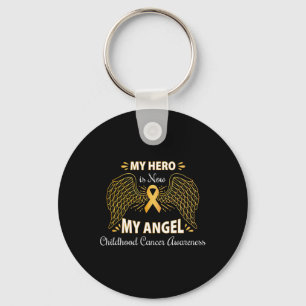 Chaveiro Meu Herói Agora É Meu Anjo