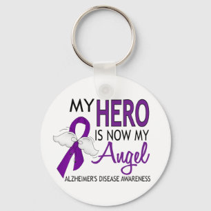 Chaveiro Meu herói é minha doença de Alzheimer do anjo