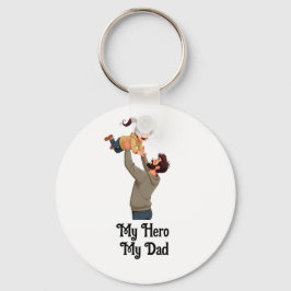 Chaveiro Meu Herói, Meu Pai - Dia dos Pais, Design de prese