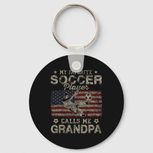 Chaveiro Meu jogador de futebol favorito me chama de avô Us