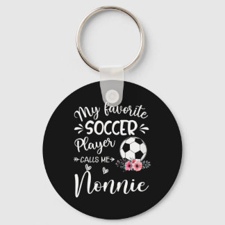 Chaveiro Meu jogador de futebol favorito me chama de Nonnie