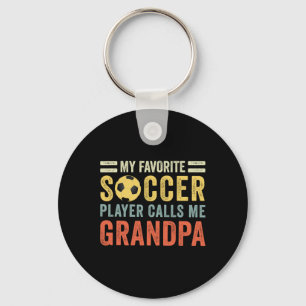 Chaveiro Meu jogador de futebol favorito me chama de vovô S