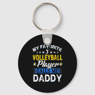 Chaveiro Meu Jogador de Volei Favorito Me Chama de Papai