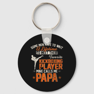 Chaveiro Meu Lutador de Kickboxing de MMA Favorito Me Liga