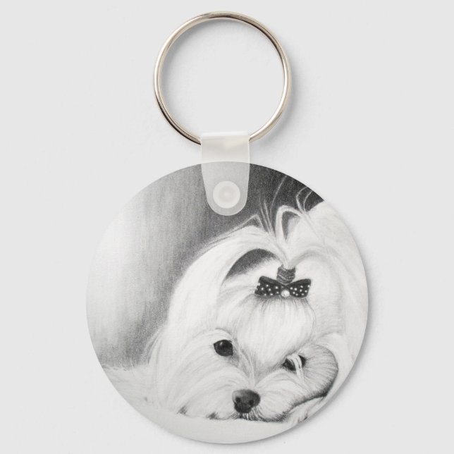 Chaveiro Meu Maltee (Frente)