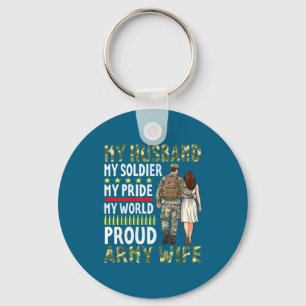 Chaveiro Meu marido meu soldado meu orgulho meu mundo orgul