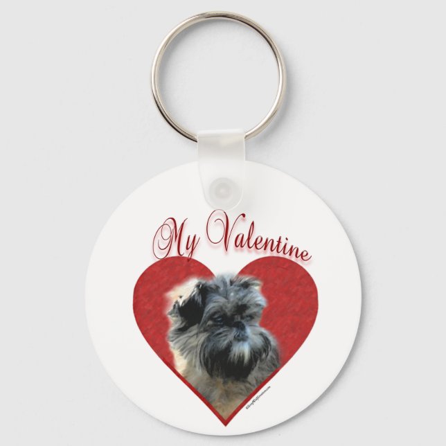 Chaveiro Meu Namorados Affenpinscher (Frente)