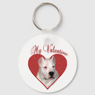Chaveiro Meu Namorados Dogo Argentino