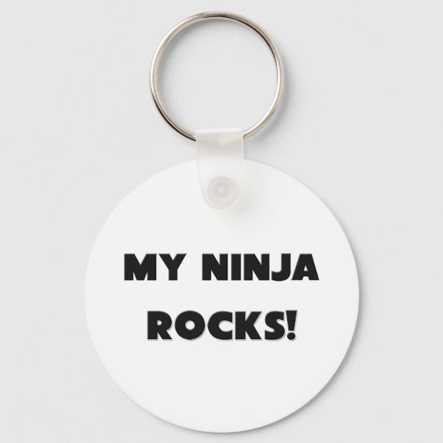 Chaveiro MEU Ninja ROCKS! (Frente)