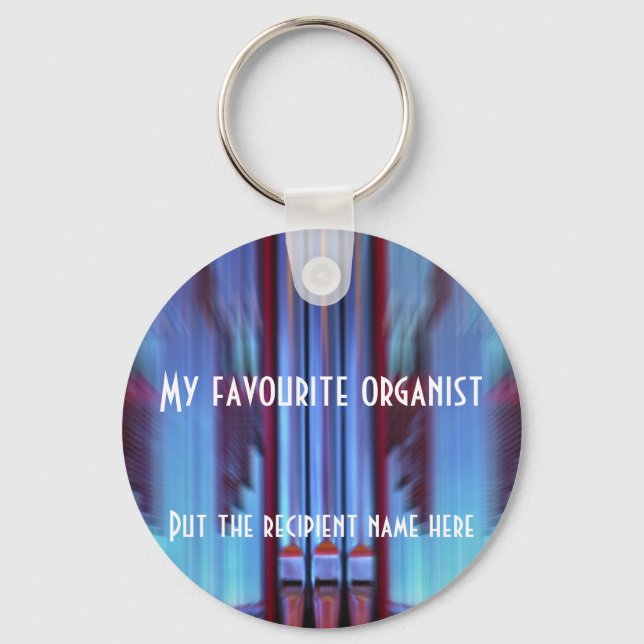 Chaveiro Meu organista favorito (Frente)