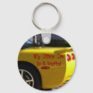 Chaveiro Meu outro carro é um Vette!