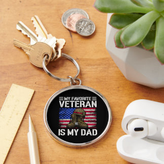 Chaveiro Meu Pai É Meu Veterano Favorito Presente para Pai 