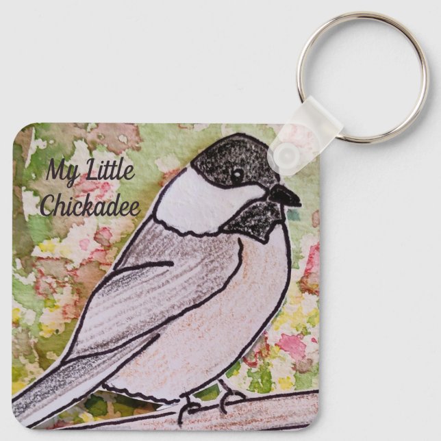 Chaveiro Meu Pequeno Chickadee (Verso)