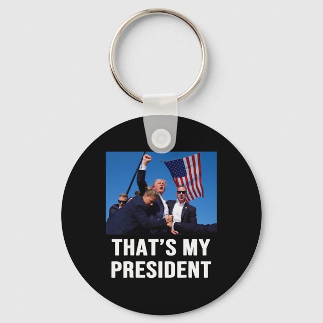 Chaveiro Meu Presidente Trump 2024 (Frente)