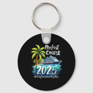 Chaveiro Meu Primeiro Cruzeiro 2025 Camisa Divertida de Pri