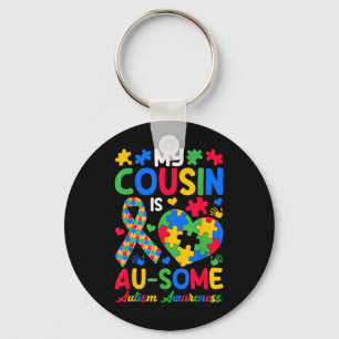 Chaveiro Meu Primo É Um Autismo Irmãos Do Dia Da Consciênci