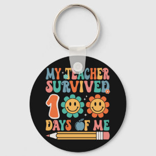 Chaveiro Meu professor sobreviveu 100 dias de mim